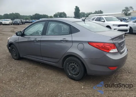 2014 Hyundai Accent Gls из США, поврежденный, VIN KMHCT4AEXEU605533
